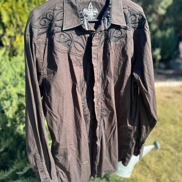 Mens XXL BUCKLE ROAR LONG SLEEVED SHIRT GREAT CONDITION - Picture 3 of 6